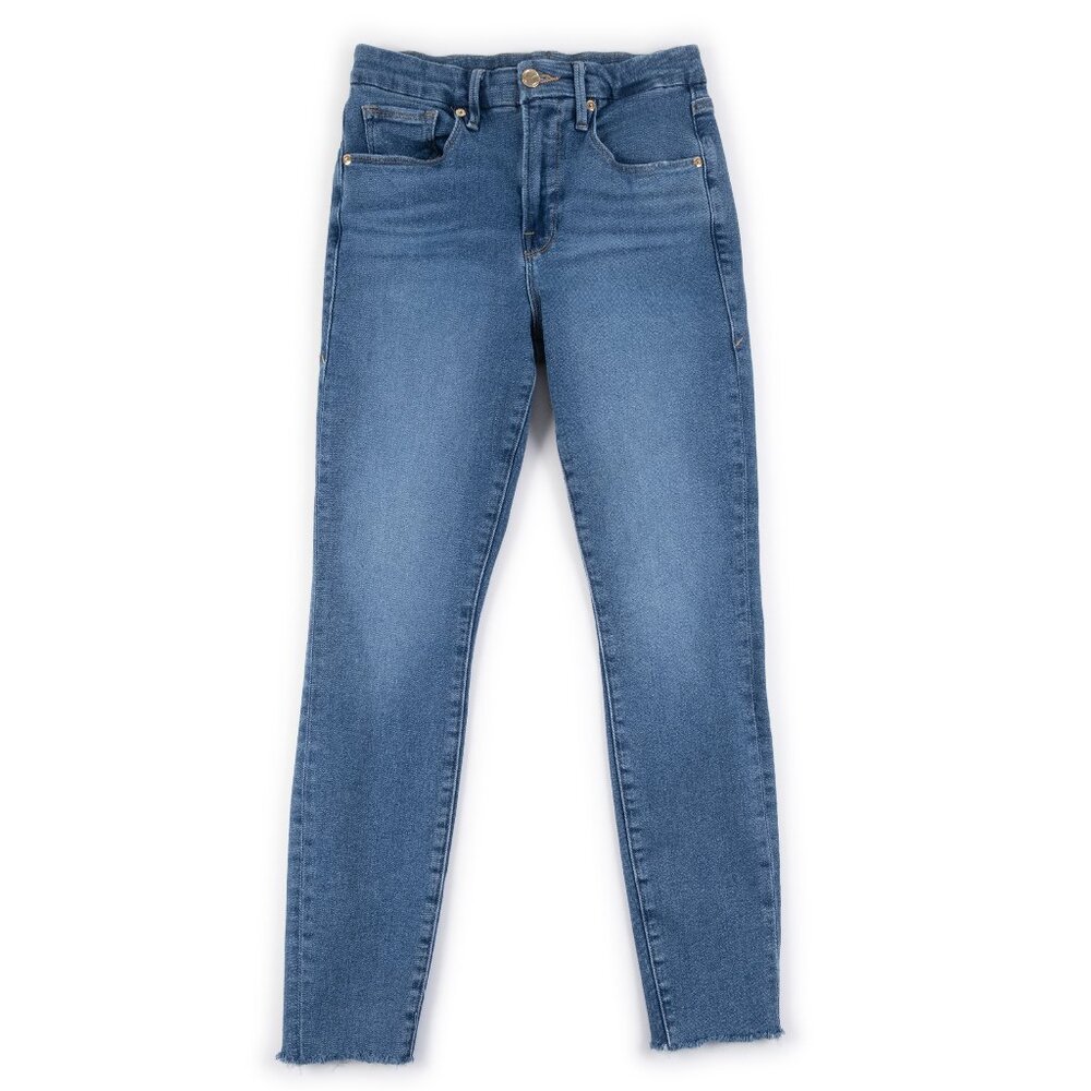 GOOD AMERICAN Good Legs Skinny High-Rise jeans size 6